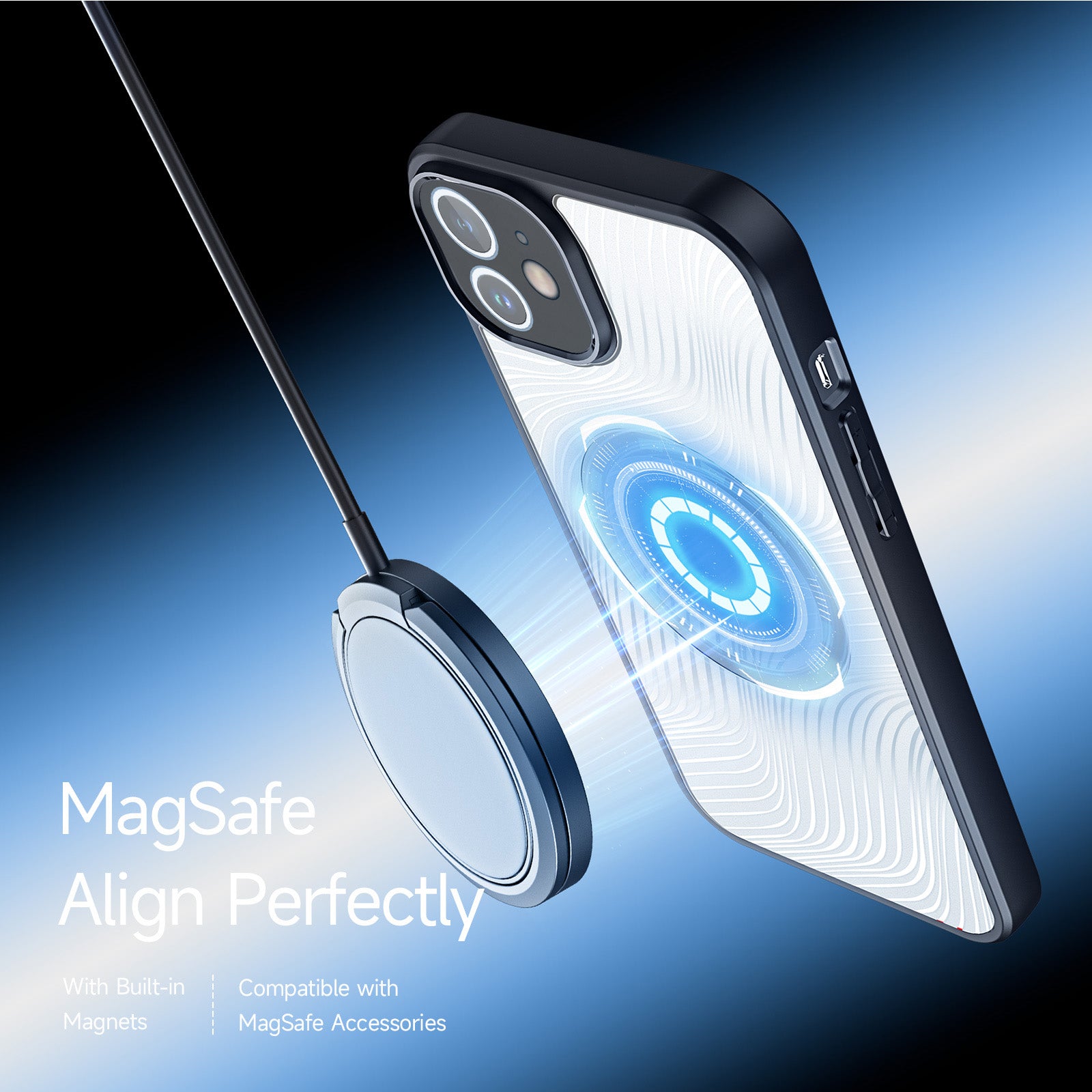 DUX DUCIS Aimo Series Magnetic Phone Case for iPhone 12 TPU PC Matte Cover Compatible with MagSafe (REACH Certification) DUX DUCIS Aimo Series Magnetic Phone Case for iPhone 12 TPU PC Matte Cover Compatible with MagSafe (REACH Certification)
